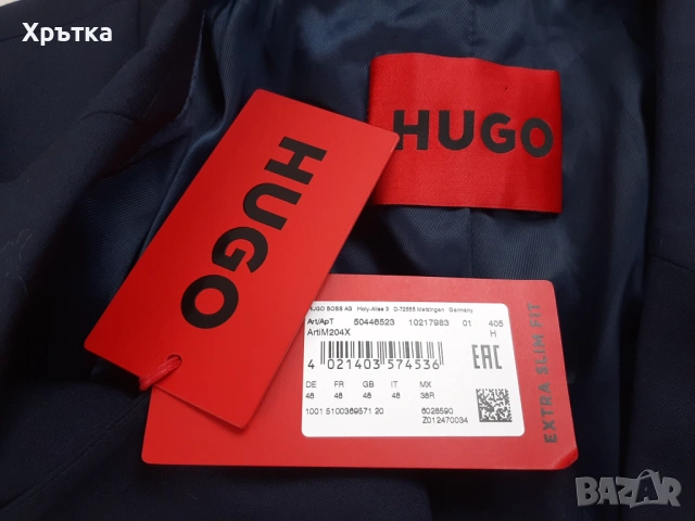 Hugo Boss Artim204x - Оригинално мъжко сако размер 48 / M, снимка 8 - Сака - 54159070