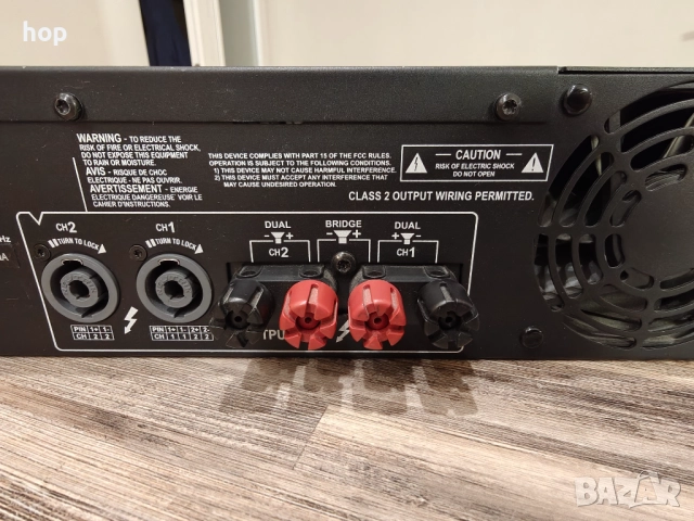 Crown XLS2000 - 2x650W, снимка 11 - Ресийвъри, усилватели, смесителни пултове - 52966673