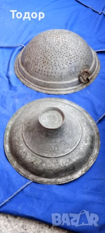 Продавам медни съдове: бакър, менче, гевгир, капак, снимка 8 - Антикварни и старинни предмети - 54292883