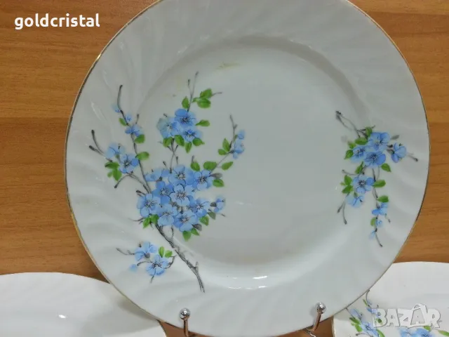 Стар български порцелан чинии , снимка 6 - Антикварни и старинни предмети - 49777231