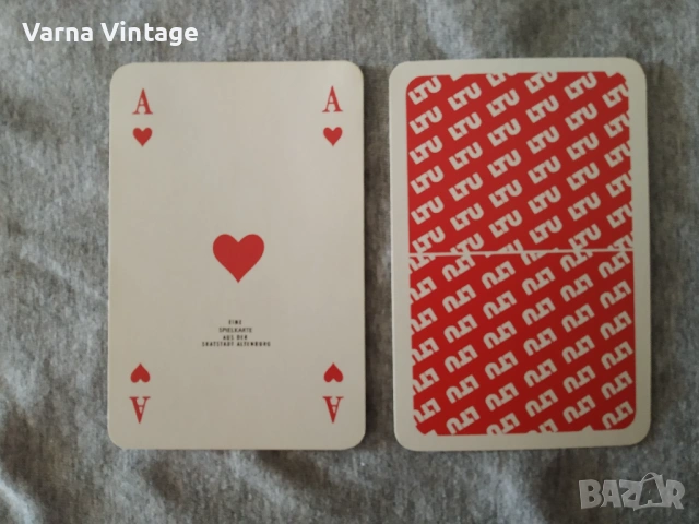 Колекционерски карти на немска авиокомпания LTU (Lufttransport-Unternehmen). Германия., снимка 7 - Карти за игра - 53859874