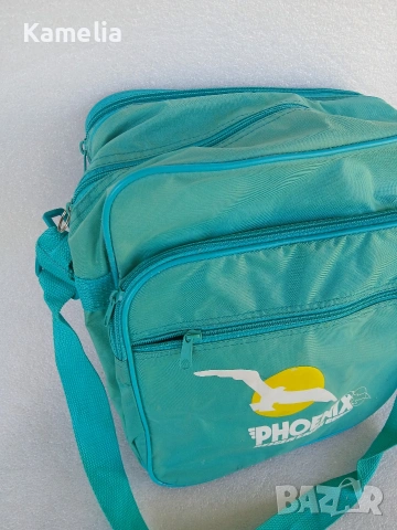 Зелена чанта, за носене през рамо , снимка 3 - Чанти - 52366759