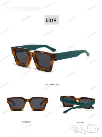 Модерни дамски слънчеви очила с дебела квадратна рамка, 13цвята , снимка 3 - Слънчеви и диоптрични очила - 46334510