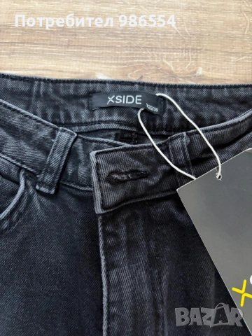 Черни дънки размер 26 , снимка 3 - Дънки - 53978377