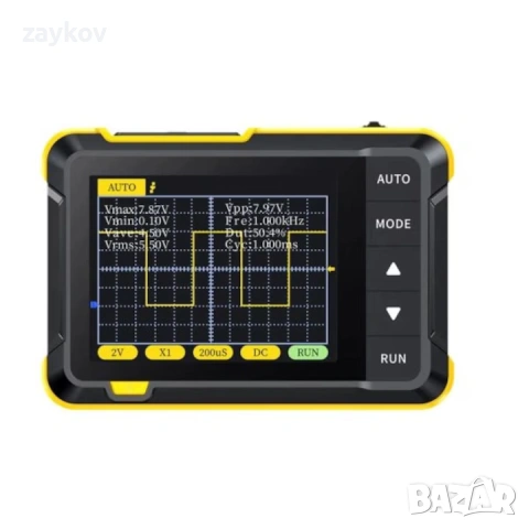 Цифров осцилоскоп FNIRSI DSO152/O, Преносим, 1 канал, 2.5MS/s, 200KHz, снимка 2 - Друга електроника - 54000618