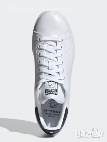 Естествена кожа Маратонки Adidas Stan Smith , снимка 8 - Маратонки - 27193837