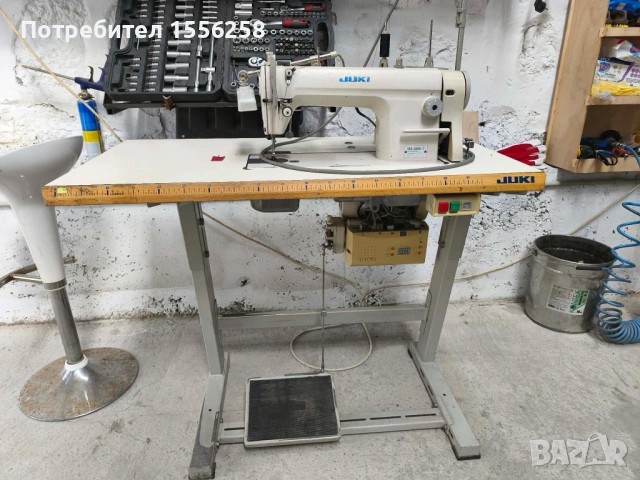 Професионална едноиглова права шевна машина JUKI, снимка 2 - Други машини и части - 54206845