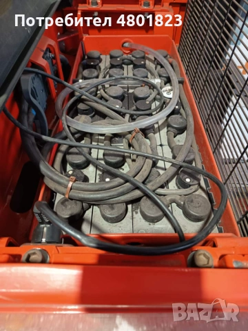 Електрическа палетна количка-стакер LINDE L16, снимка 4 - Подемници - 54259701