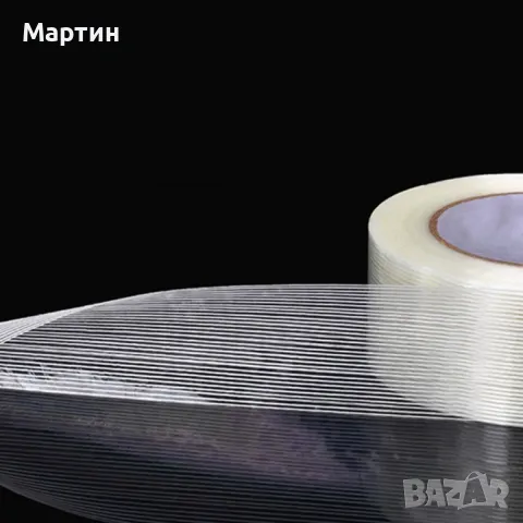 Тиксо с нишки от фибро стъкло Fiberglass Transparent Tape, снимка 7 - Друга електроника - 48679227