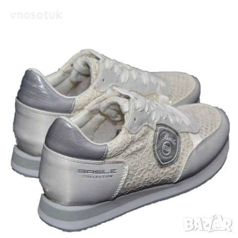 Дамски спортни обувки B. BASILE BAW913011, Бял, Мрежести-36,39 и 40, снимка 3 - Маратонки - 53913976
