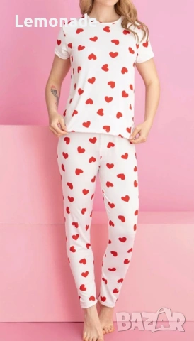 Нова дамска пижама ХС, С, М, Л, снимка 3 - Дамски - 48148862
