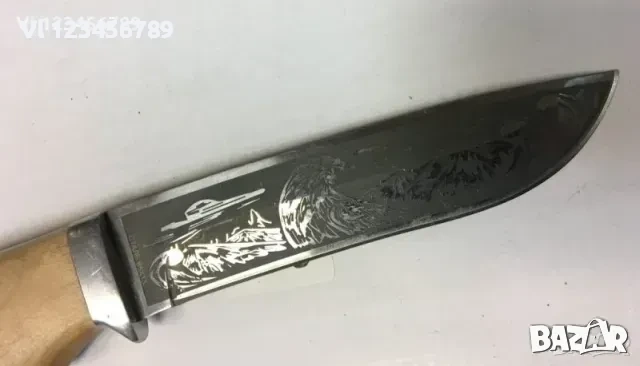 Ловен нож Сокол-140х270 Ст 65х13, снимка 4 - Ножове - 52265818