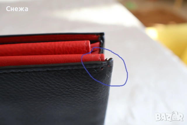Piquadro Splash с RFID защита портфейл с лек дефект, снимка 11 - Портфейли, портмонета - 54177193