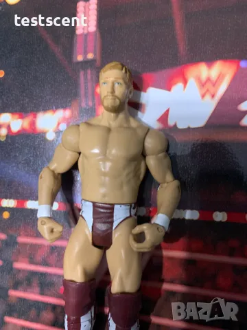 Екшън фигура WWE Daniel Bryan Danielson Даниел Браян AEW Basic Series Mattel, снимка 8 - Фигурки - 48504032