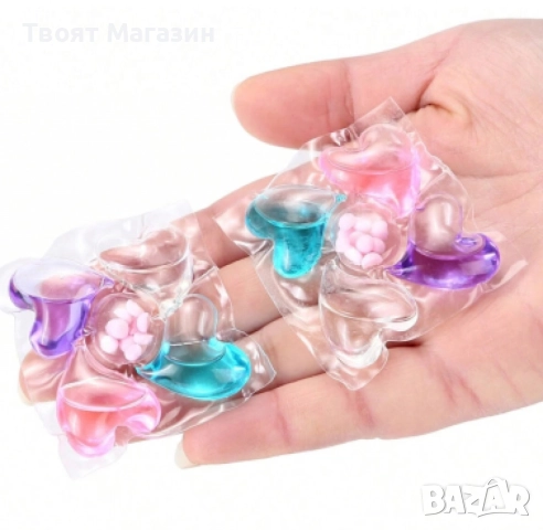 Висококачествени капсули за пране 5в1 – 50 броя | Иновативна формула за безупречна чистота, снимка 4 - Перилни препарати и омекотители - 52072162