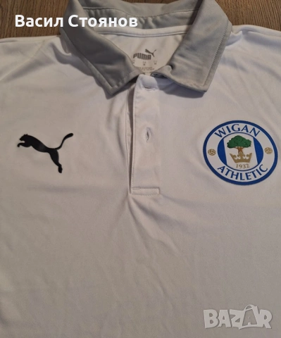 Уигън Атлетик / Wigan Athletic Puma polo shirt, снимка 2 - Фен артикули - 54163780
