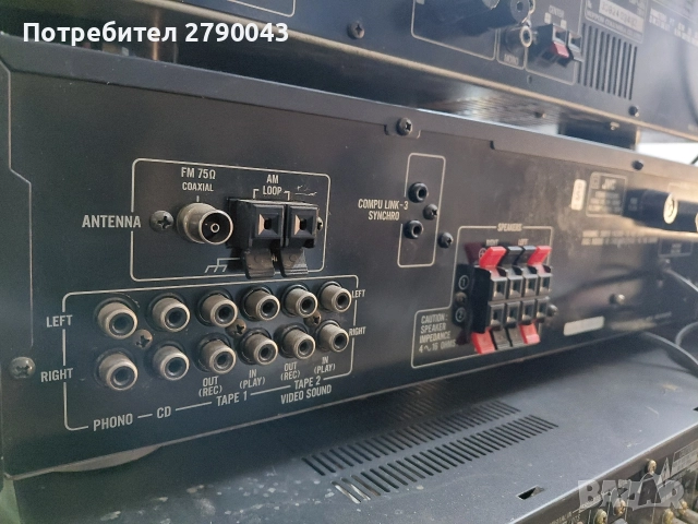 ресивър усилвател JVC, снимка 4 - Ресийвъри, усилватели, смесителни пултове - 52791644