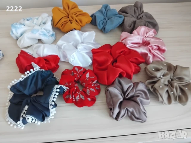 Скрънчи ластик за коса 