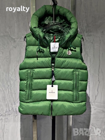 Moncler зелен мъжки елек 