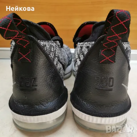 Nike LeBron 16 "Oreo" 43 Отлични, снимка 8 - Маратонки - 46933123