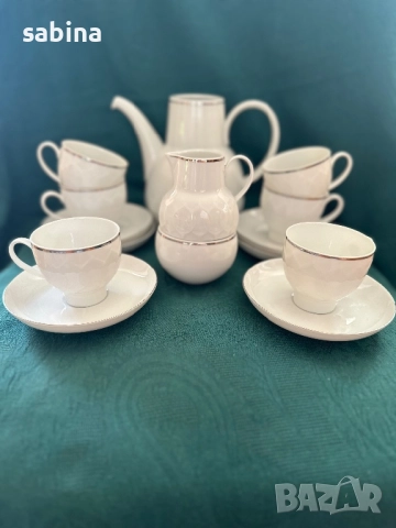 Нов сервиз за кафе от костен порцелан Rosenthal, снимка 2 - Сервизи - 52960063