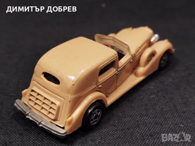 СТАРА РЕТРО МЕТАЛНА КОЛИЧКА HOT WHEELS '35 CLASSIC CADDY MALAYSIA, снимка 4 - Колекции - 48893267