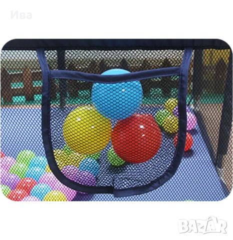 НОВИ! Голяма детска кошара за игра + подарък (топки) /ограда/ заграждение за бебе / дете, снимка 11 - Кошарки - 33512569