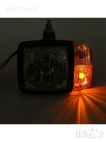 Фар за трактор с Mигач и Габарит - T224, снимка 3 - Аксесоари и консумативи - 51163139