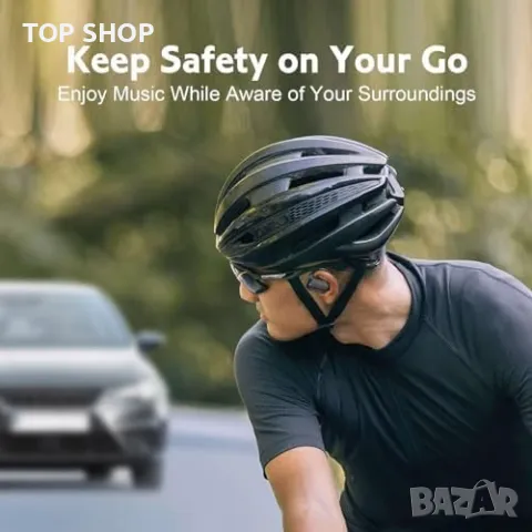 Нови Open Ear F15 - Иновативни Слушалки с Костна Проводимост и 60ч Плейтайм, снимка 4 - Bluetooth слушалки - 49444151