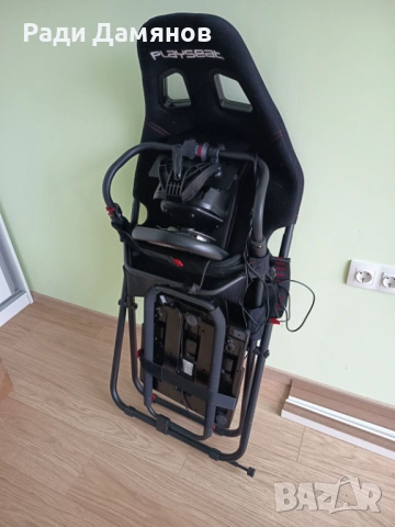 Гейминг Волан Thrustmaster T248 + стол Playseat challenge, снимка 2 - Аксесоари - 53860503