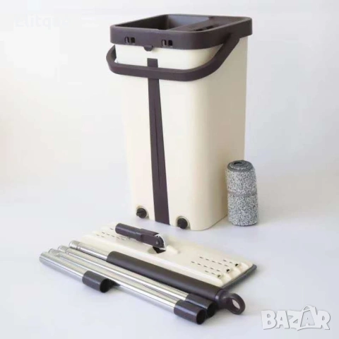 Компактен квадратен моп с кофа GGL MOP, снимка 5 - Мопове, кофи, четки и метли - 53430918