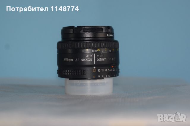 Nikkor AF 50mm f1.8D, снимка 7 - Обективи и филтри - 45614200