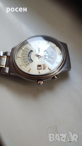 часовник ориент вечен календар, снимка 2 - Мъжки - 53617515