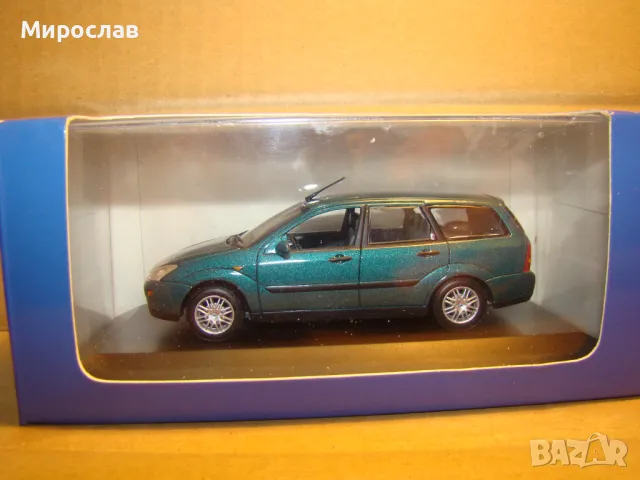 1:43 PAULS MODEL/MINICHAMPS FORD FOCUS КОЛИЧКА МОДЕЛ, снимка 1 - Колекции - 48483330