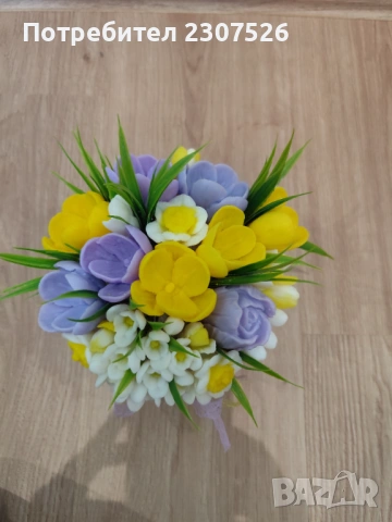 Пролетни букети , снимка 4 - Изкуствени цветя - 53803669