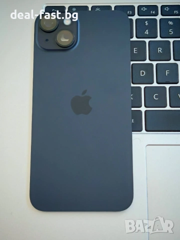 Капак батерия / Задно стъкло Оригинал Оборудван за iPhone 15 Plus /Черен/ Свален от телефон клас А, снимка 2 - Резервни части за телефони - 54238969