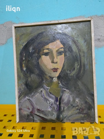 Стара картина. Размери на снимките. Цена 24.99€. За Севлиево , снимка 3 - Антикварни и старинни предмети - 53918528