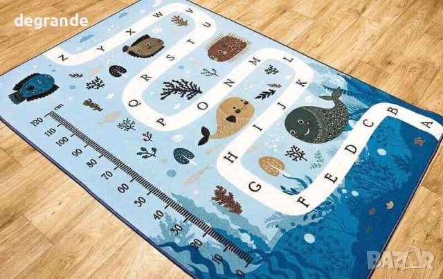 Детски килим с противоплъзгаща подложка/Пет десена/, снимка 2 - Други - 50834610