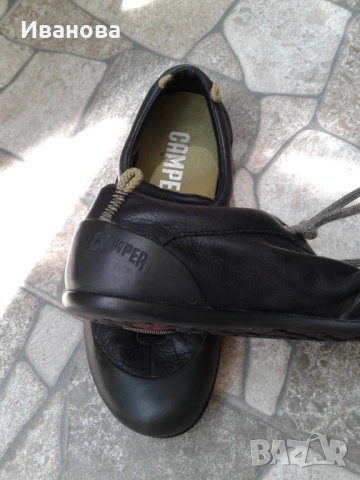 Удобни черни обувки CAMPER., снимка 3 - Дамски ежедневни обувки - 53638219
