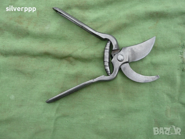 Стара българска лозарска ножица - 14 