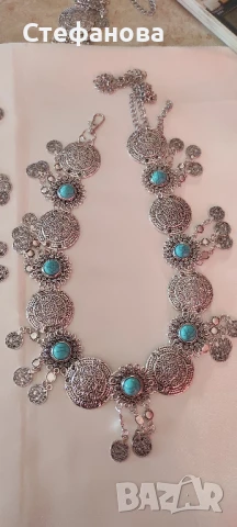 Фестивално-Етно Колиета и колани, снимка 6 - Колиета, медальони, синджири - 47742409