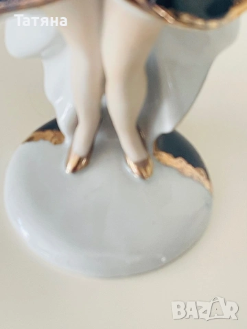 Порцеланова фигурка на балерина от ARPO, Румъния, снимка 6 - Колекции - 53135686