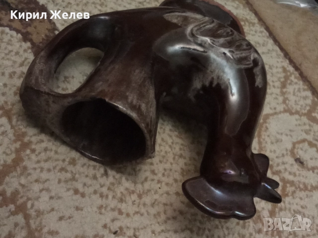 Керамична кана петел 51723, снимка 6 - Антикварни и старинни предмети - 52080002