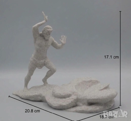 Бог Дионис стойка за напитки уиски вино водка и други статуетка фигура, снимка 4 - Статуетки - 54105205