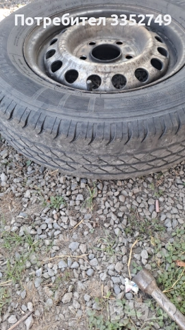 Джанти 2 бр. 13 ц. 3бр. Гуми 165С13, снимка 5 - Части - 51703327