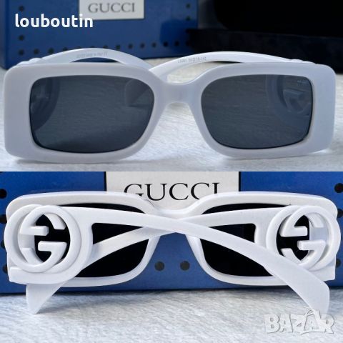 Gucci 2024 дамски слънчеви очила правоъгълни GG1325, снимка 1 - Слънчеви и диоптрични очила - 46486468