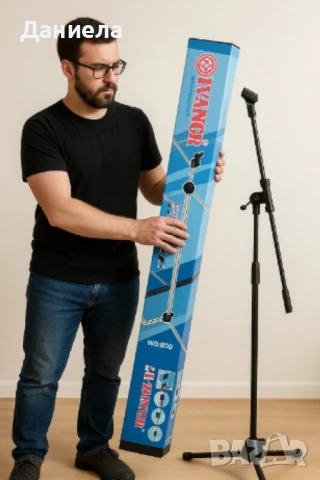 Стойка за микрофон, WD-800, снимка 4 - Други стоки за дома - 50698861