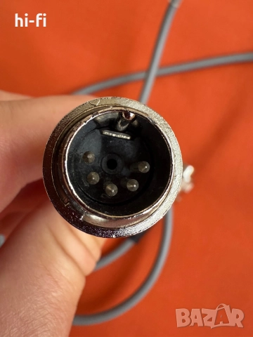 Naim Grey Interconnect Cable 5 Pin to 5 Pin DIN (180 Degree) Аудио кабел, снимка 8 - Ресийвъри, усилватели, смесителни пултове - 48517847