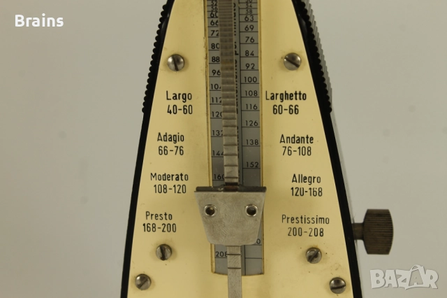 1960's WITTNER PRAZISION Немски Механичен Метроном Бакелит, снимка 4 - Антикварни и старинни предмети - 52791162