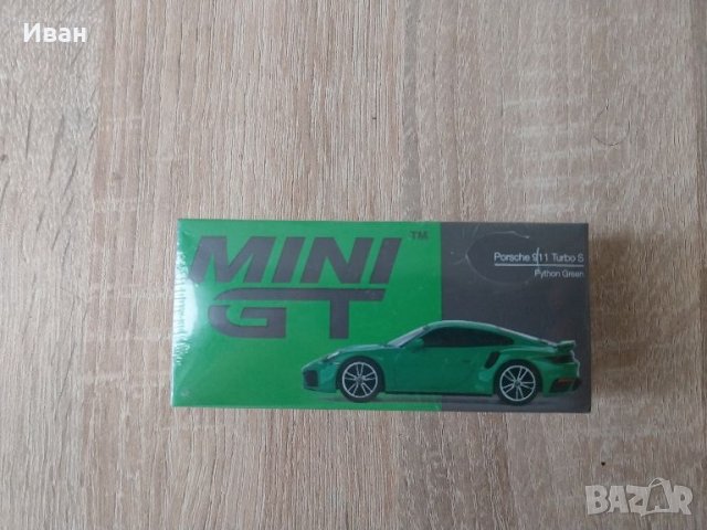 porsche 911 turbo s mini gt 1:64, снимка 1 - Коли, камиони, мотори, писти - 45870457